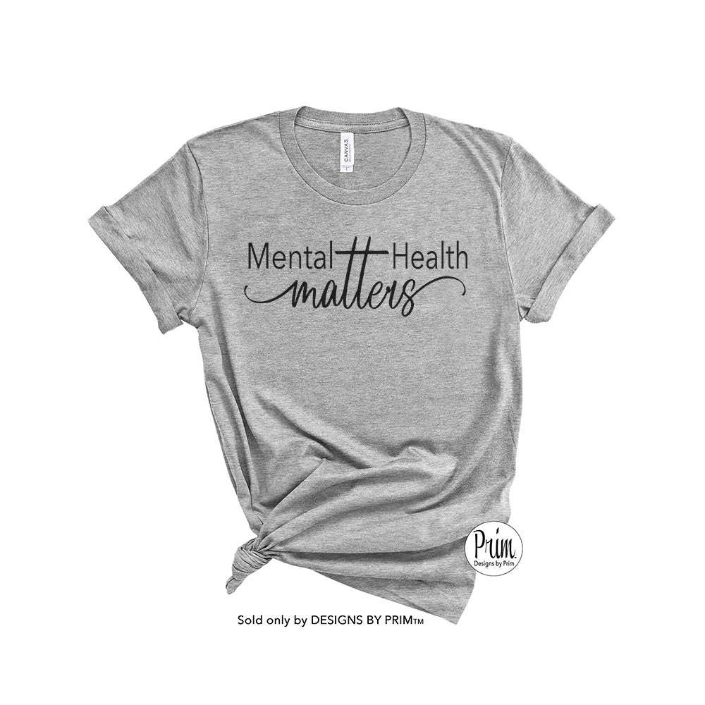 Mental Health Soft Unisex T-Shirt - Self Awareness Motivational Graphic Top