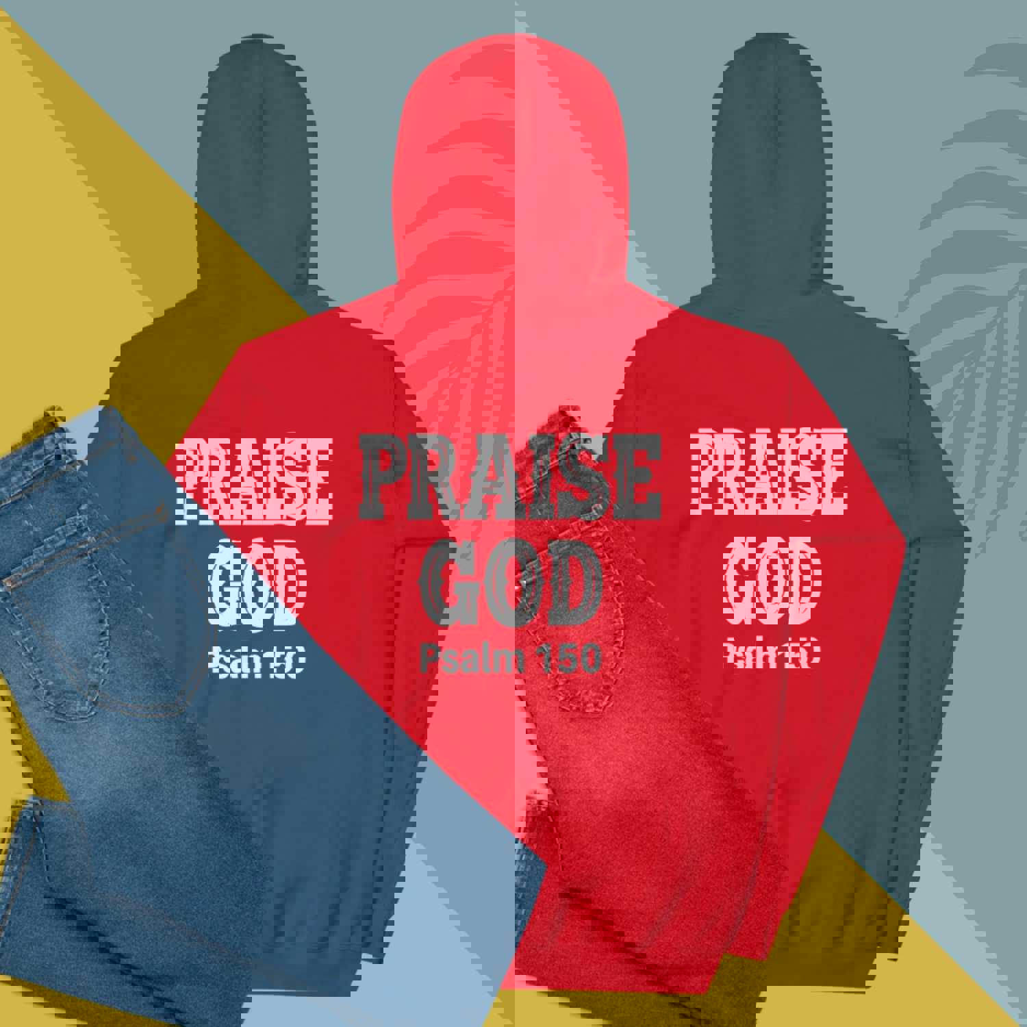 F&H Christian Praise God Two Sided Hoodie