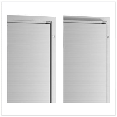 Vitrifrigo DW210IXD1-EXI-1 Stainless Steel Double Drawer Top Freezer with Ice Maker / Bottom Refrigerator