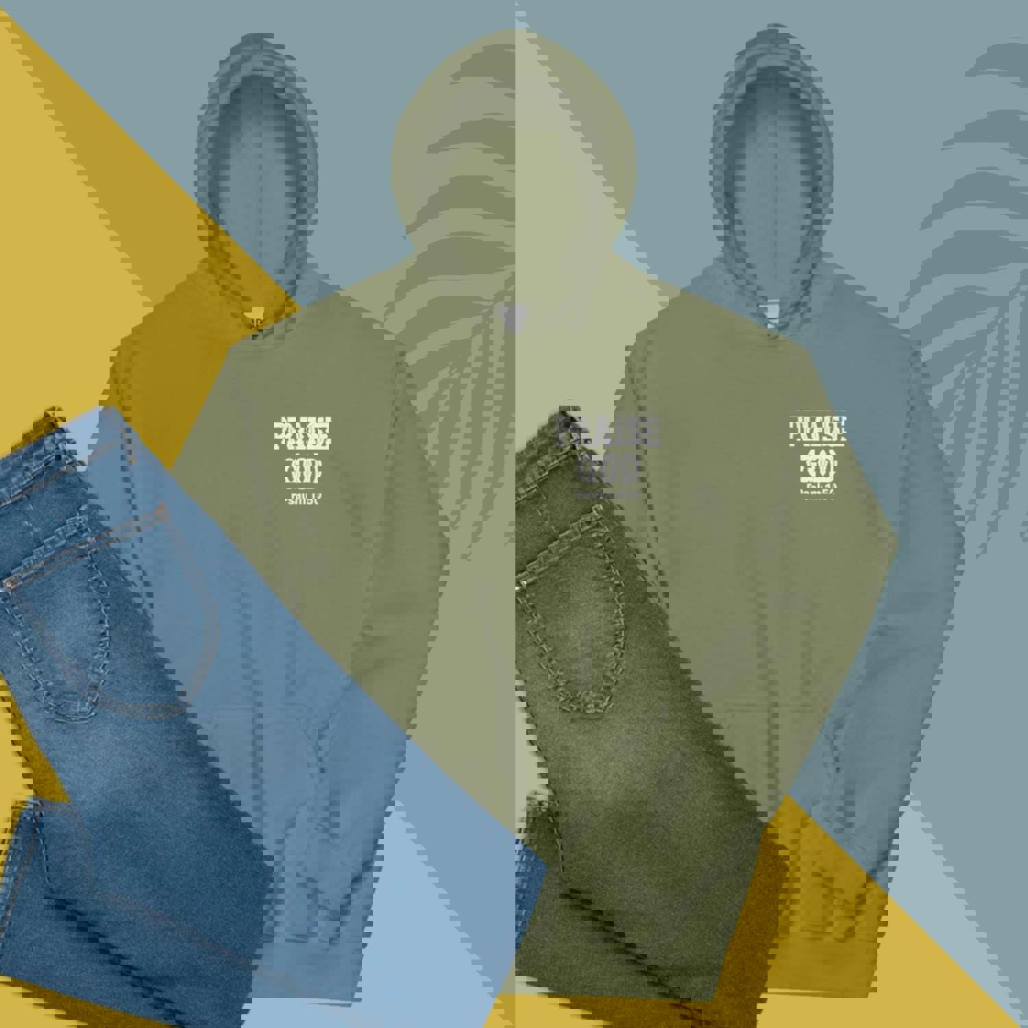 F&H Christian Praise God Two Sided Hoodie