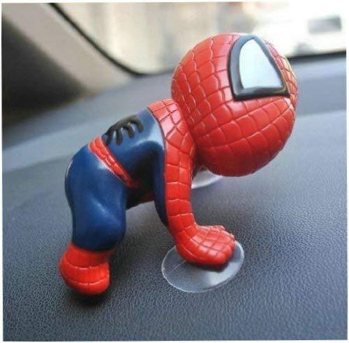 ElementDigital(TM) Cute Super Hero Spider-man Doll Toy with Suction Cups for Car Accessories (2 PC)