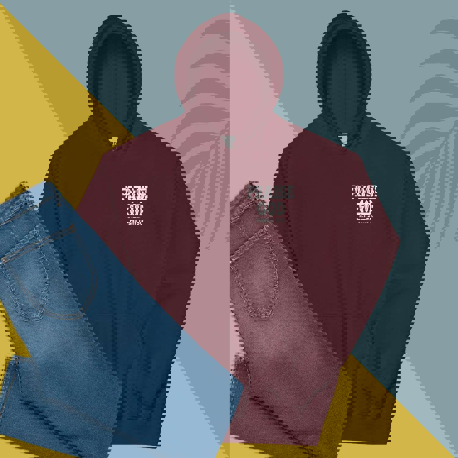 F&H Christian Praise God Two Sided Hoodie