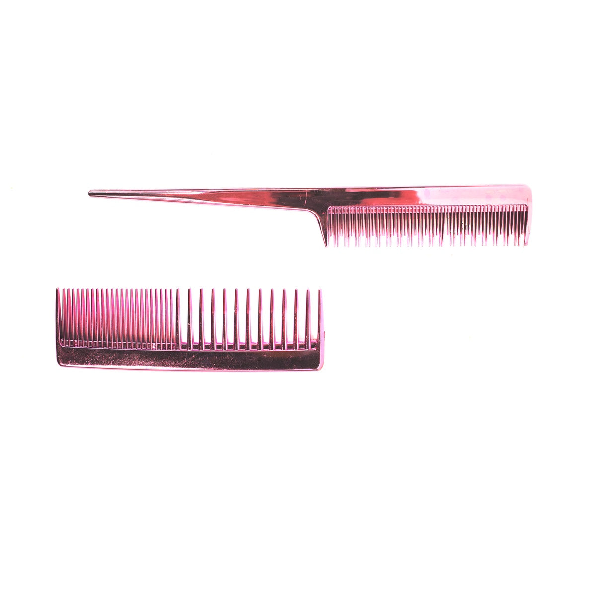 4-Piece Plastic Wide & Fine Hair Salon Style Tease Comb Set for Health & Beauty