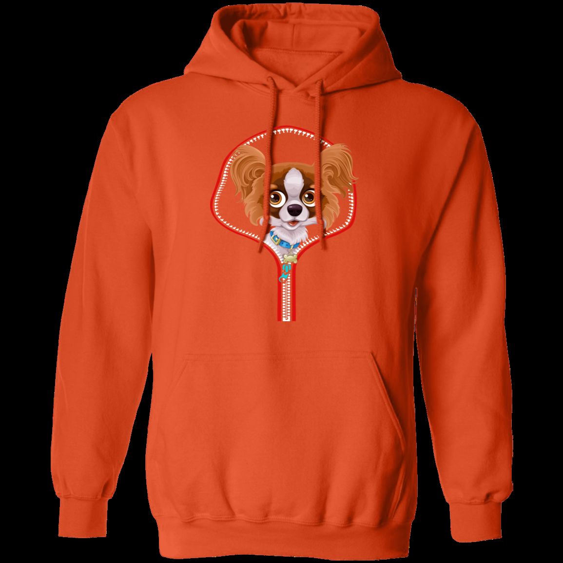 PAPILLON ZIP-DOWN LADIES Pullover Hoodie 8 oz