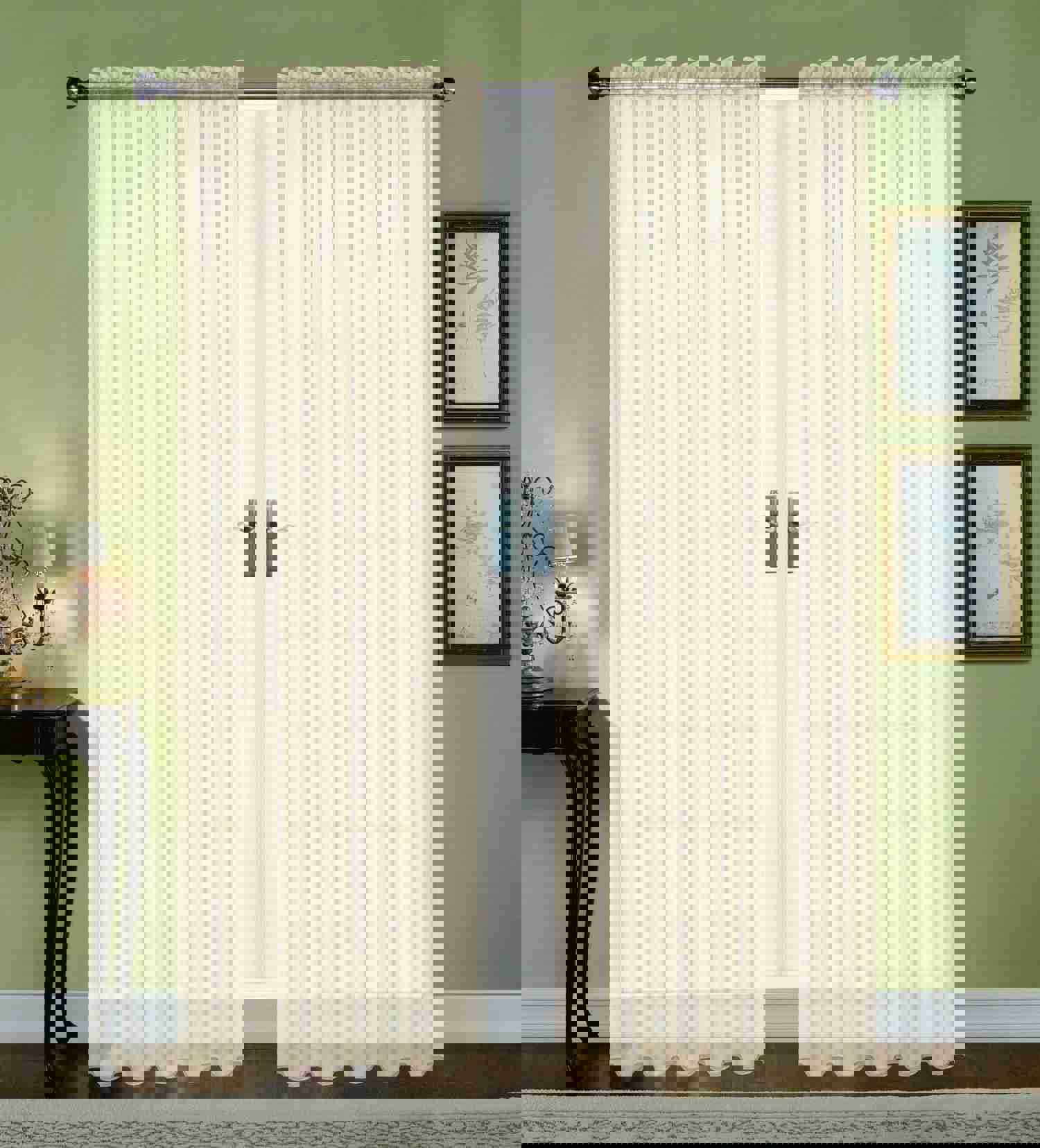 Monique 108 Sheer Voile Curtain by Editex - Elegant & Stylish Window Treatment