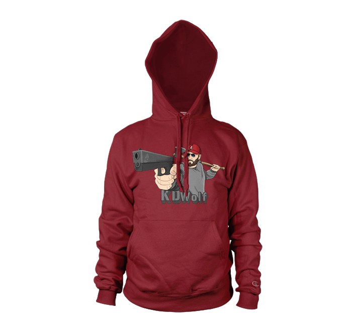 Glock Hoodie by KDWolf Official Clothing