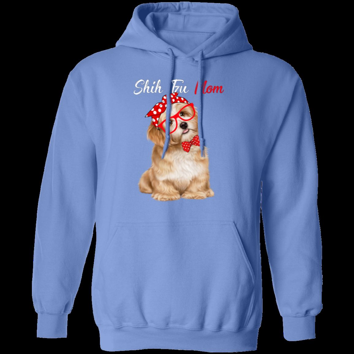 SHI TZU MOM LADIES Pullover Hoodie 8 oz