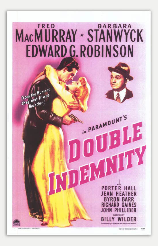 Double Indemnity - 11 x 17 Movie Poster (1944 Reprint)