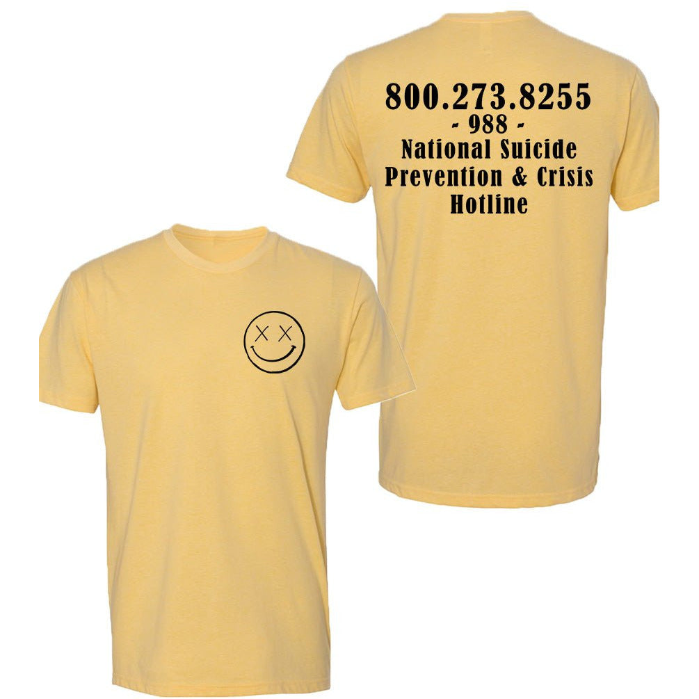 Salty Savage Unisex Mental Health Suicide Awareness Tee | National Suicide Prevention & Crisis Hotline