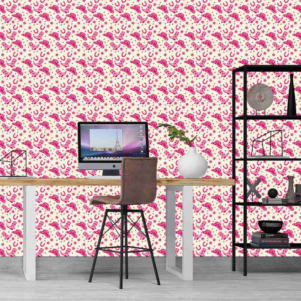 Pink Cowgirl Boots and Hats