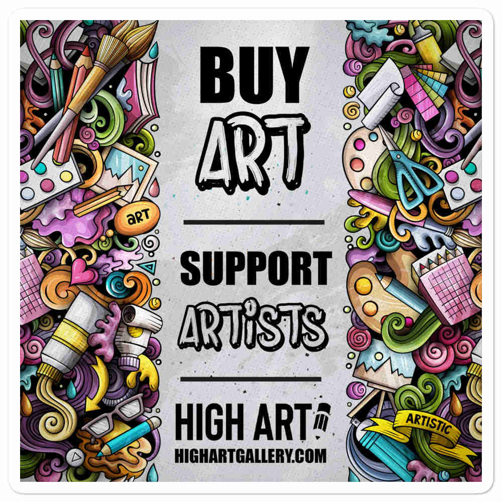 High-Quality Art Stickers for Cannabis Lovers