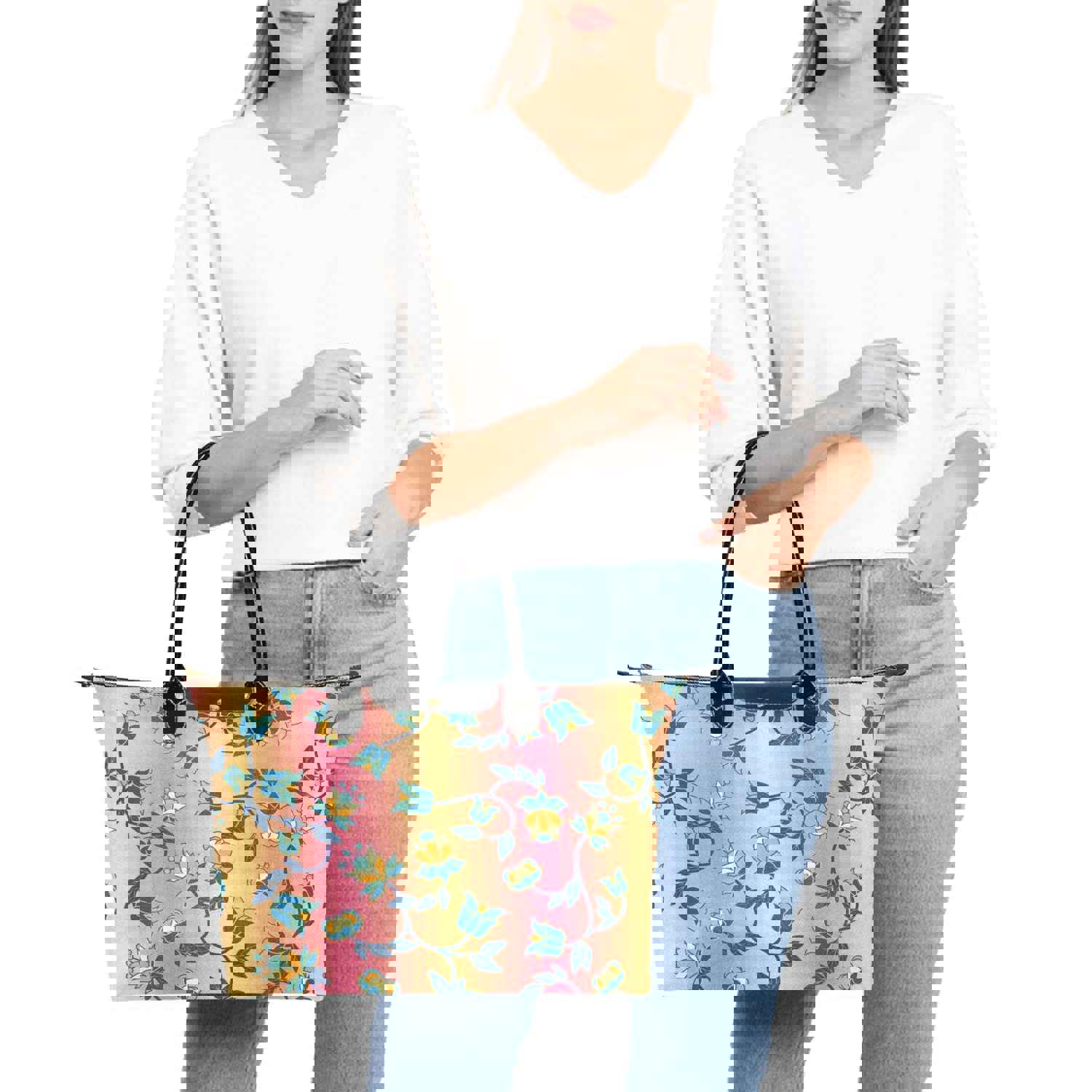 Orange Days Single-Shoulder Lady Handbag