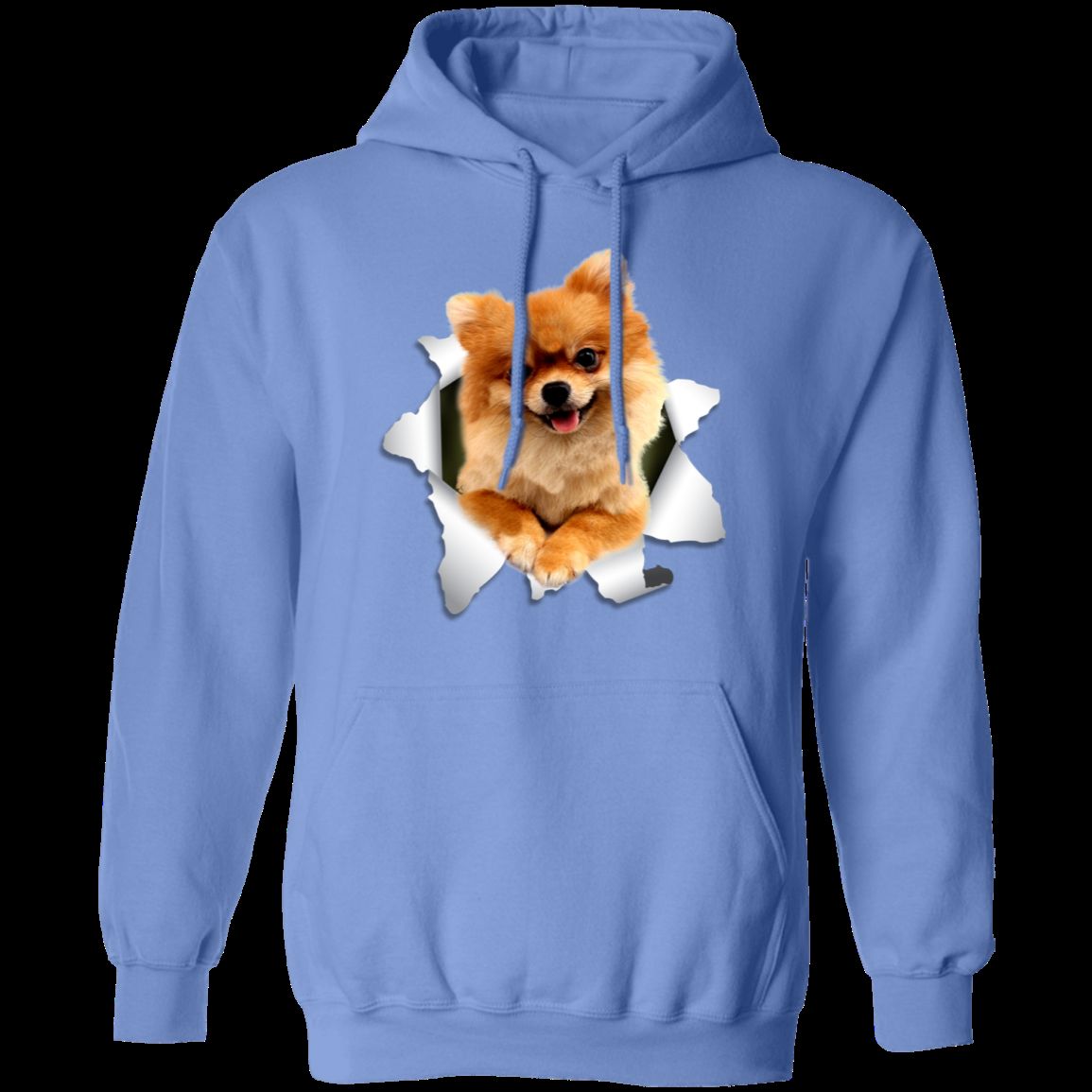 POMERANIAN 3D Pullover Hoodie - 8 oz Unisex Design
