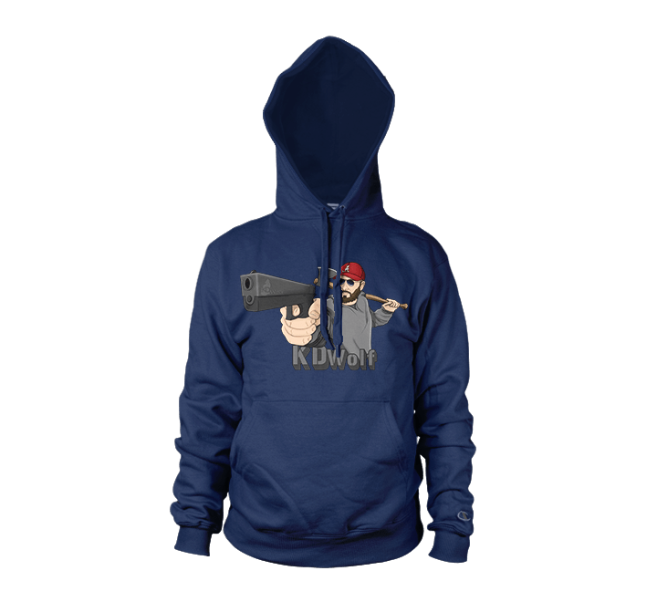 Glock Hoodie by KDWolf Official Clothing