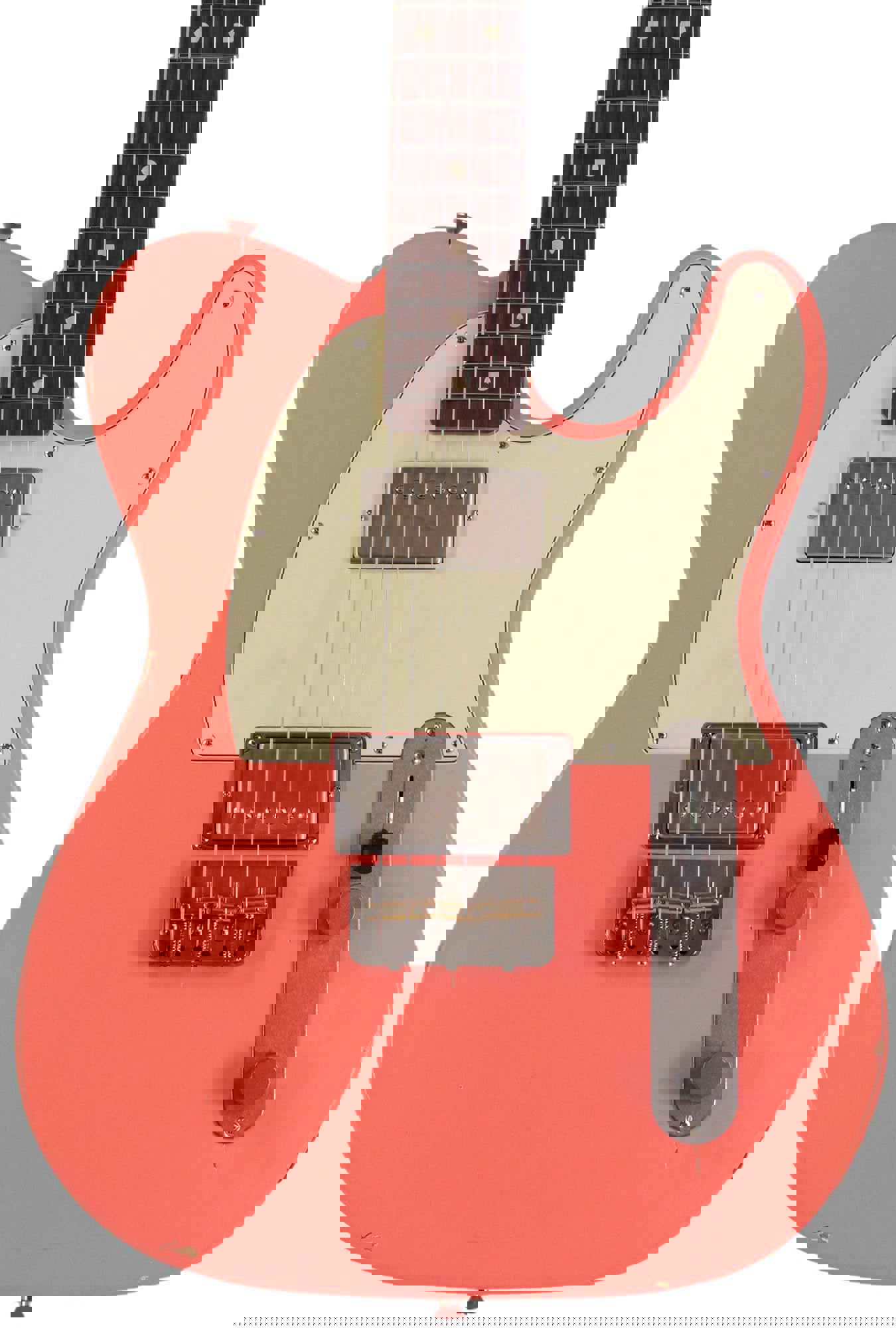 Nash T-2HB Guitar with Lollar Imperials, Salmon Finish, Light Aging