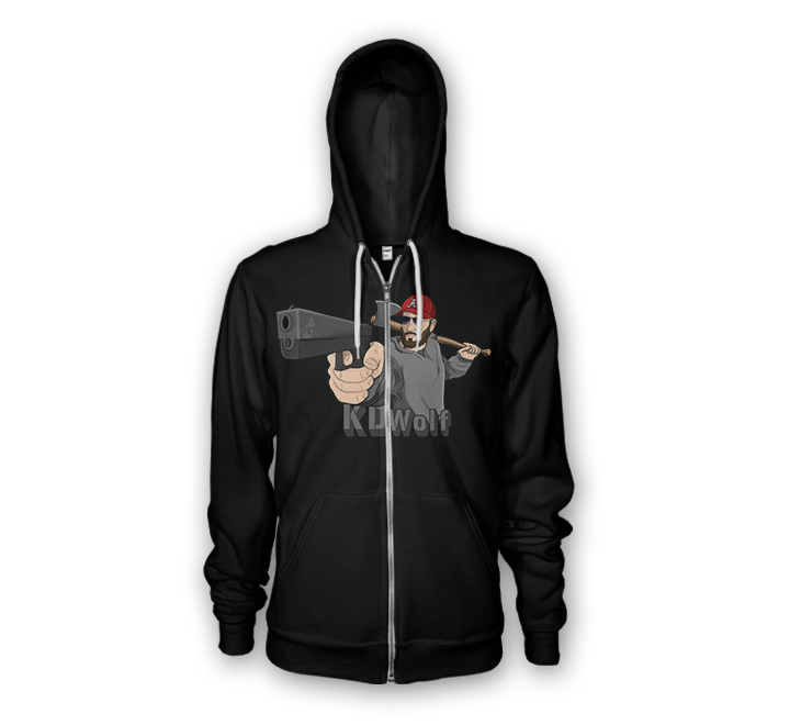 Glock Hoodie by KDWolf Official Clothing