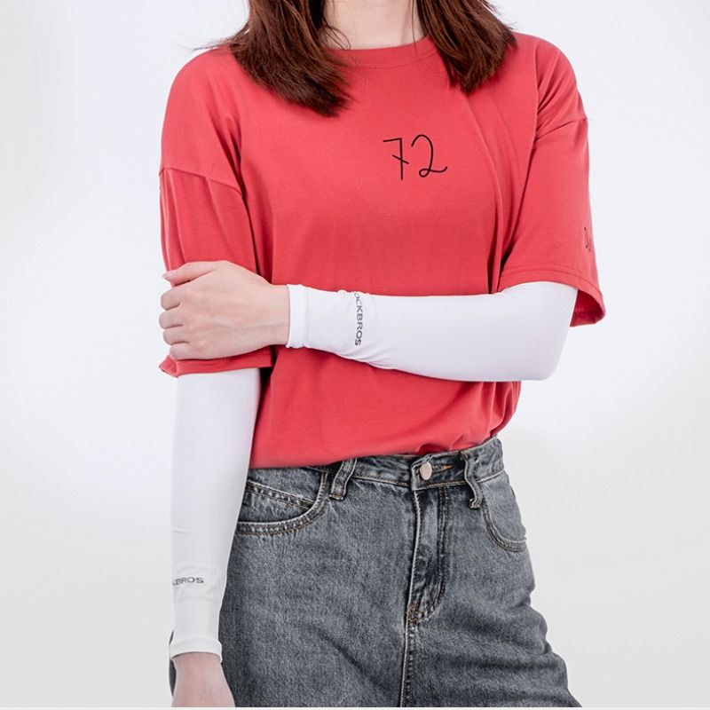 ROCKBROS Ice Silk Arm Sleeves for UV Protection in Cycling, Running, and Outdoor Sports