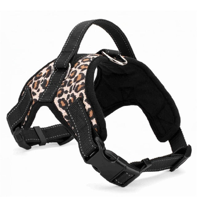 Nylon Heavy Duty Adjustable Dog Harness with Padded Design for All Sizes