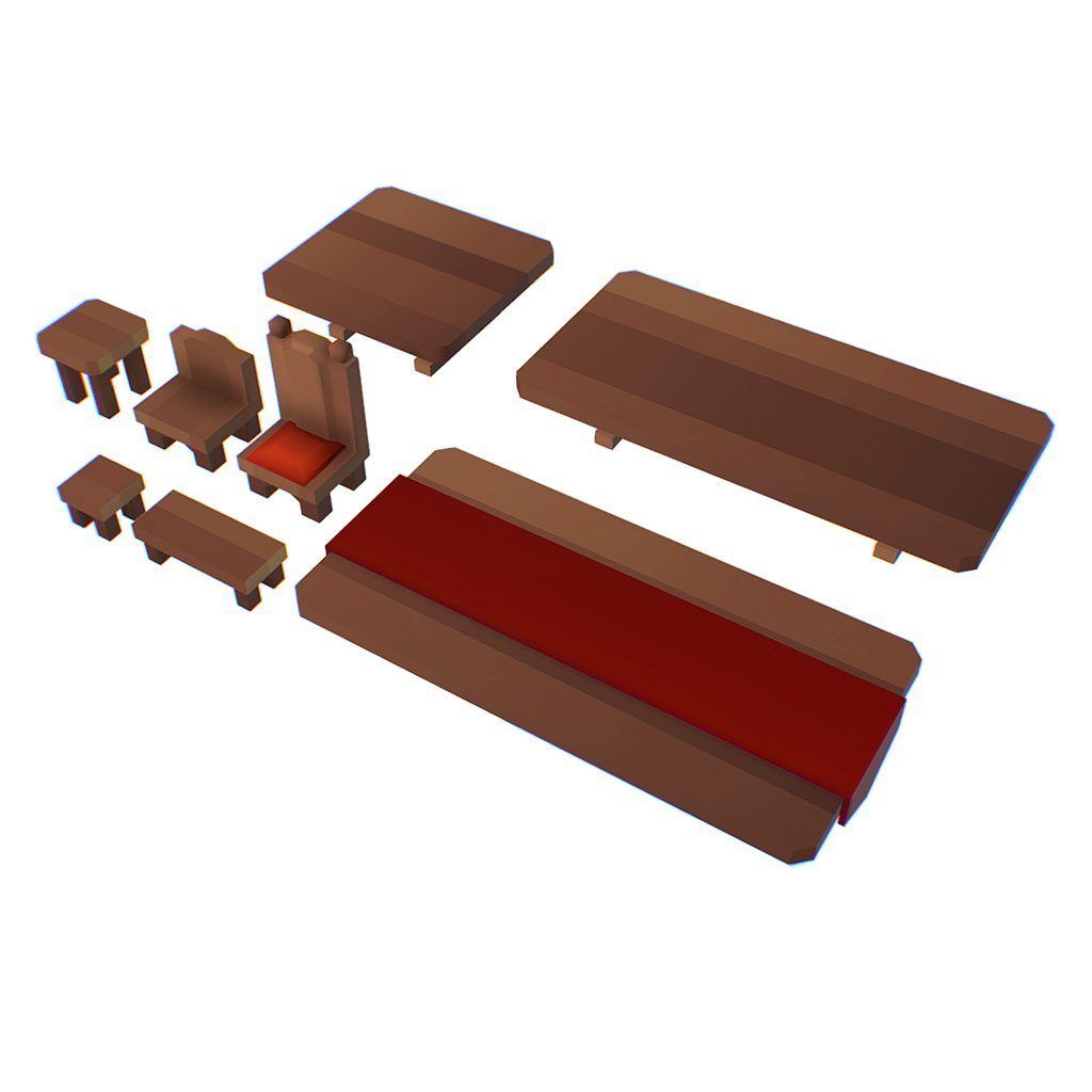 Low Poly Food Set - Proto Series