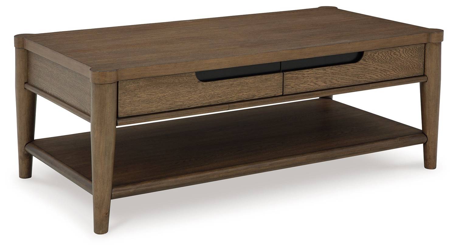 Roanhowe Brown Rectangular Cocktail Table