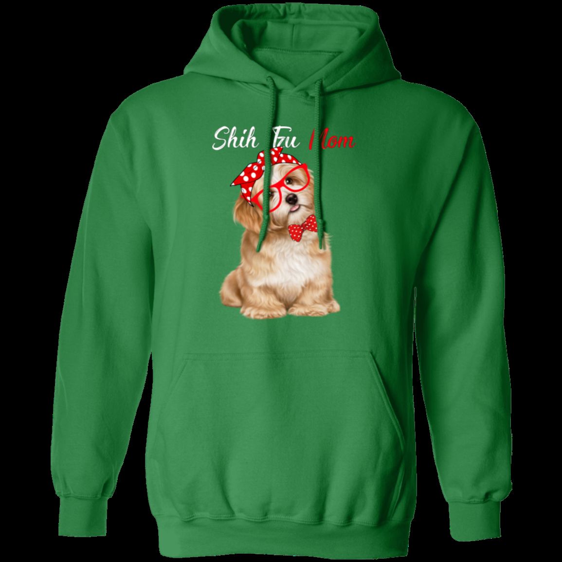 SHI TZU MOM LADIES Pullover Hoodie 8 oz