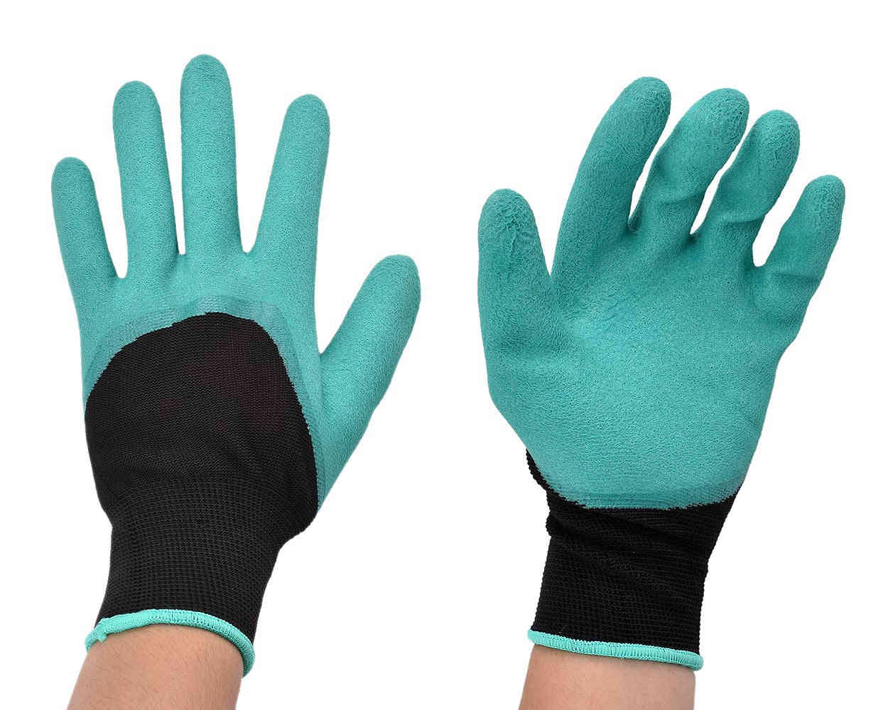Claw Garden Gloves - 1 Pair for Digging and Planting