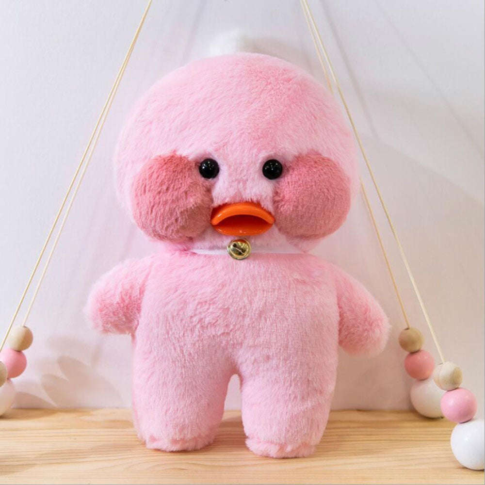 30cm Yellow Duck Plush Doll - Soft Lalafanfan Toy for Kids, Perfect Birthday Gift