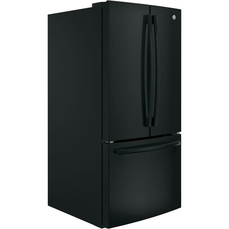 GE 33-inch, 24.8 cu. ft. French 3-Door Refrigerator with Ice and Water Dispenser