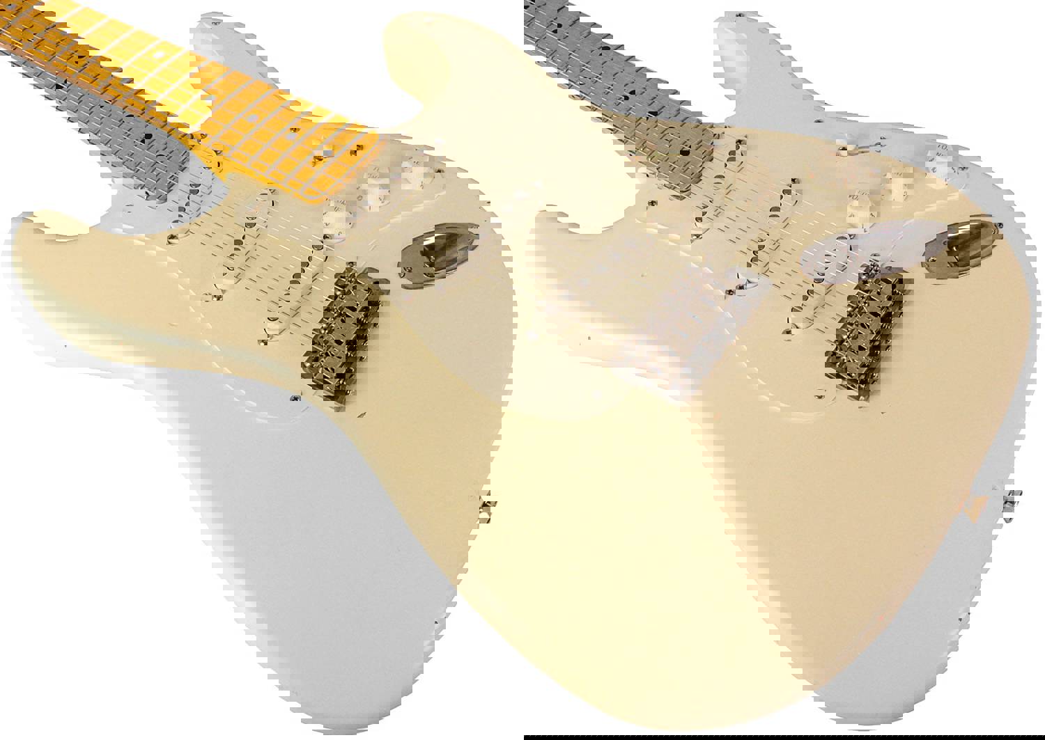 Nash S-57 Guitar, Olympic White, Light Aging