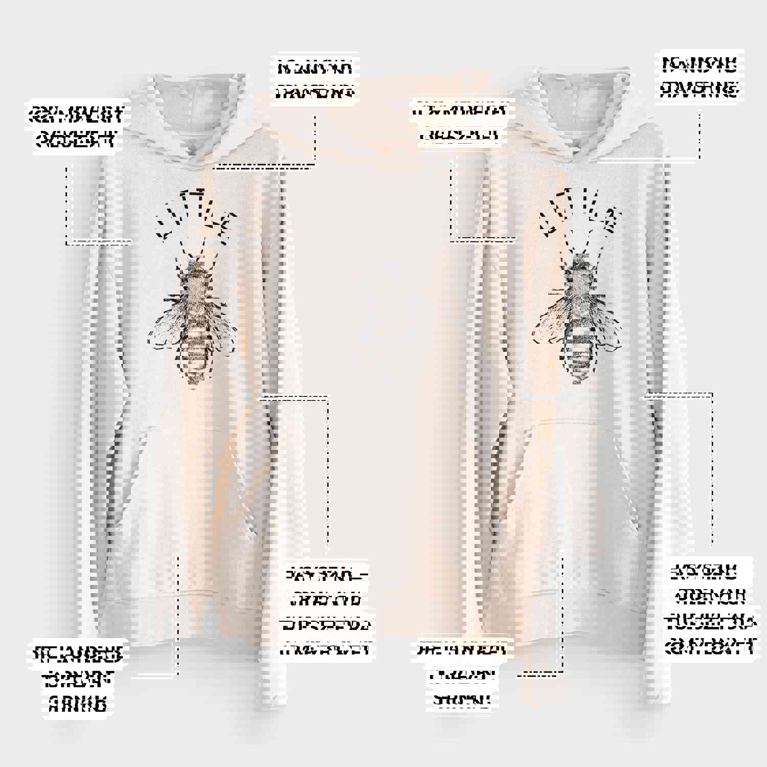 Little Bee - Bodega Midweight Hoodie
