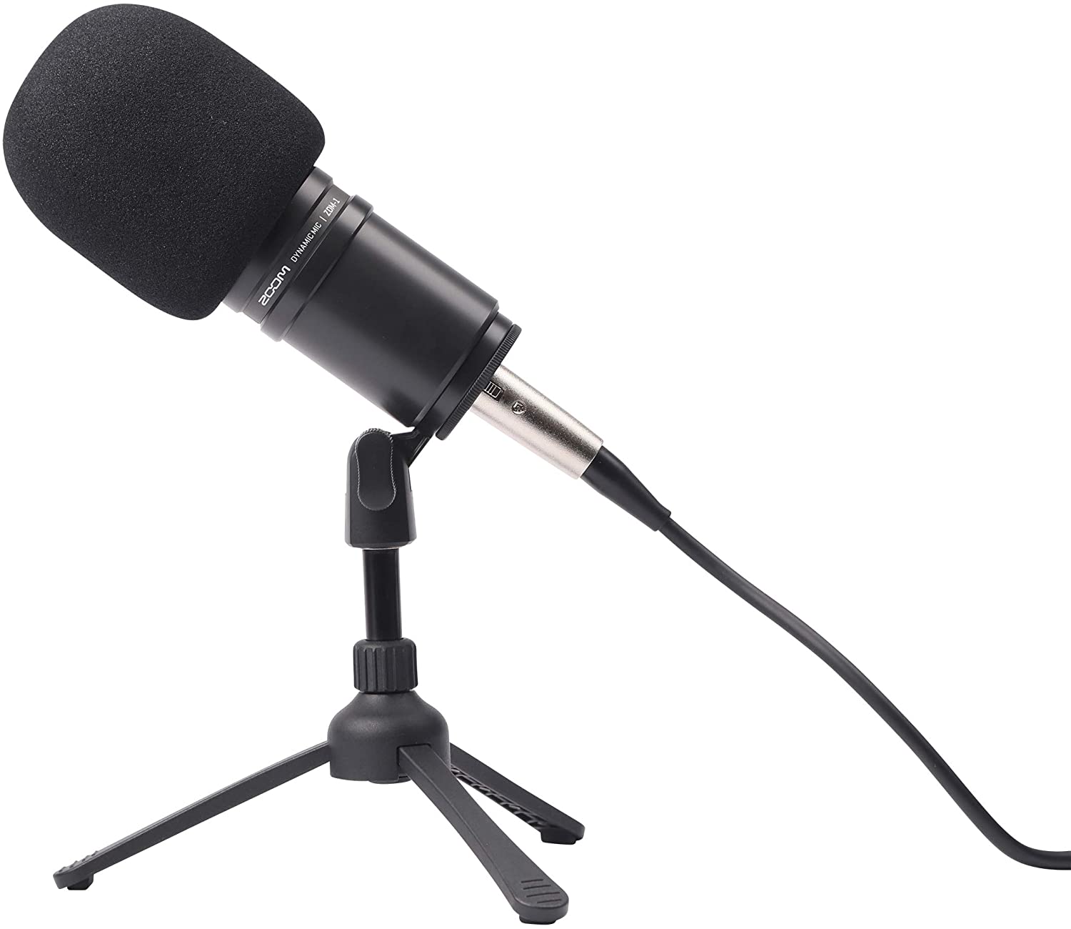 Zoom ZDM-1 Podcast Mic Pack with Dynamic Microphone, Headphones, Tripod, and Accessories