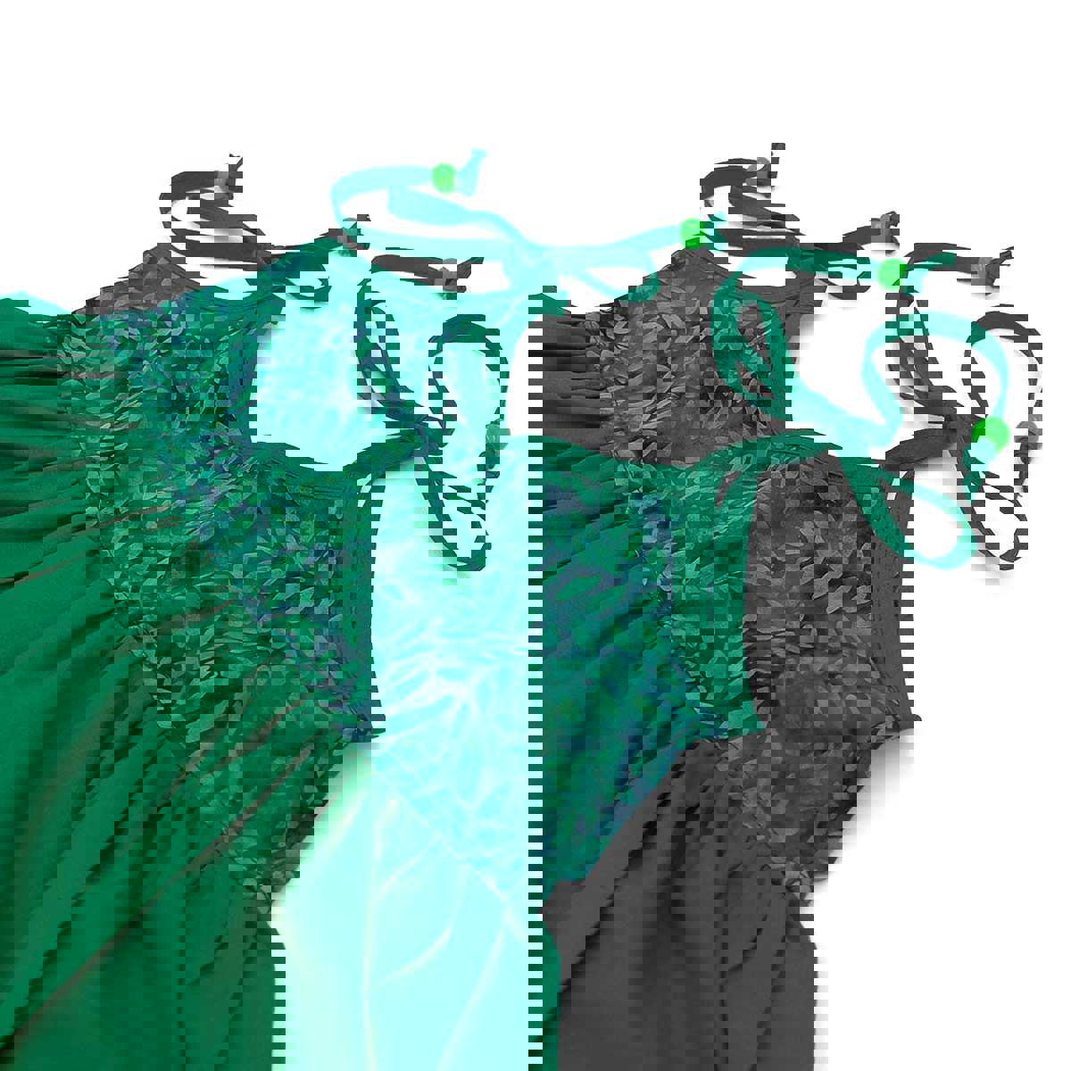 Géopa Kids Batiks Clothing Green Dress