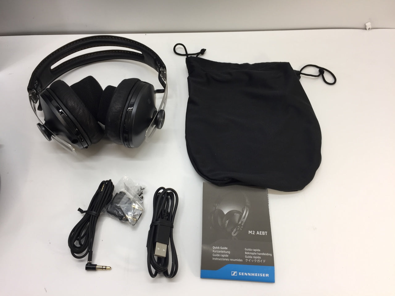 Sennheiser HD1 Wireless Bluetooth Headphones M2 AEBT Black 507390