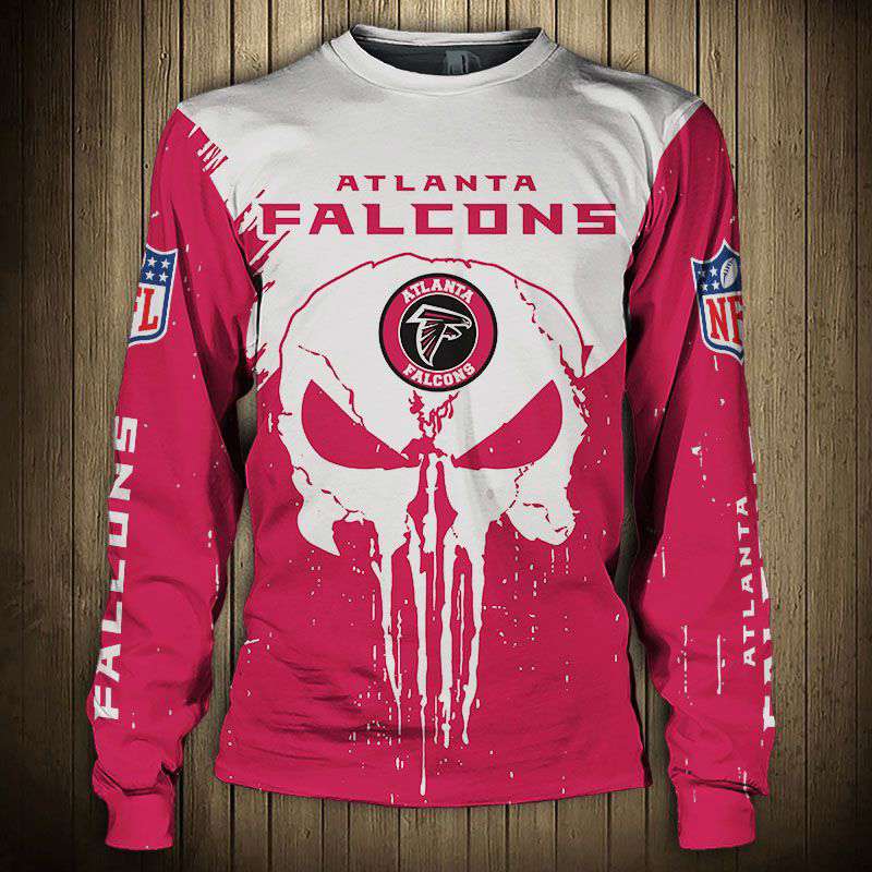 Men’s Atlanta Falcons Sweatshirt Punisher - Unique Super Bowl Style