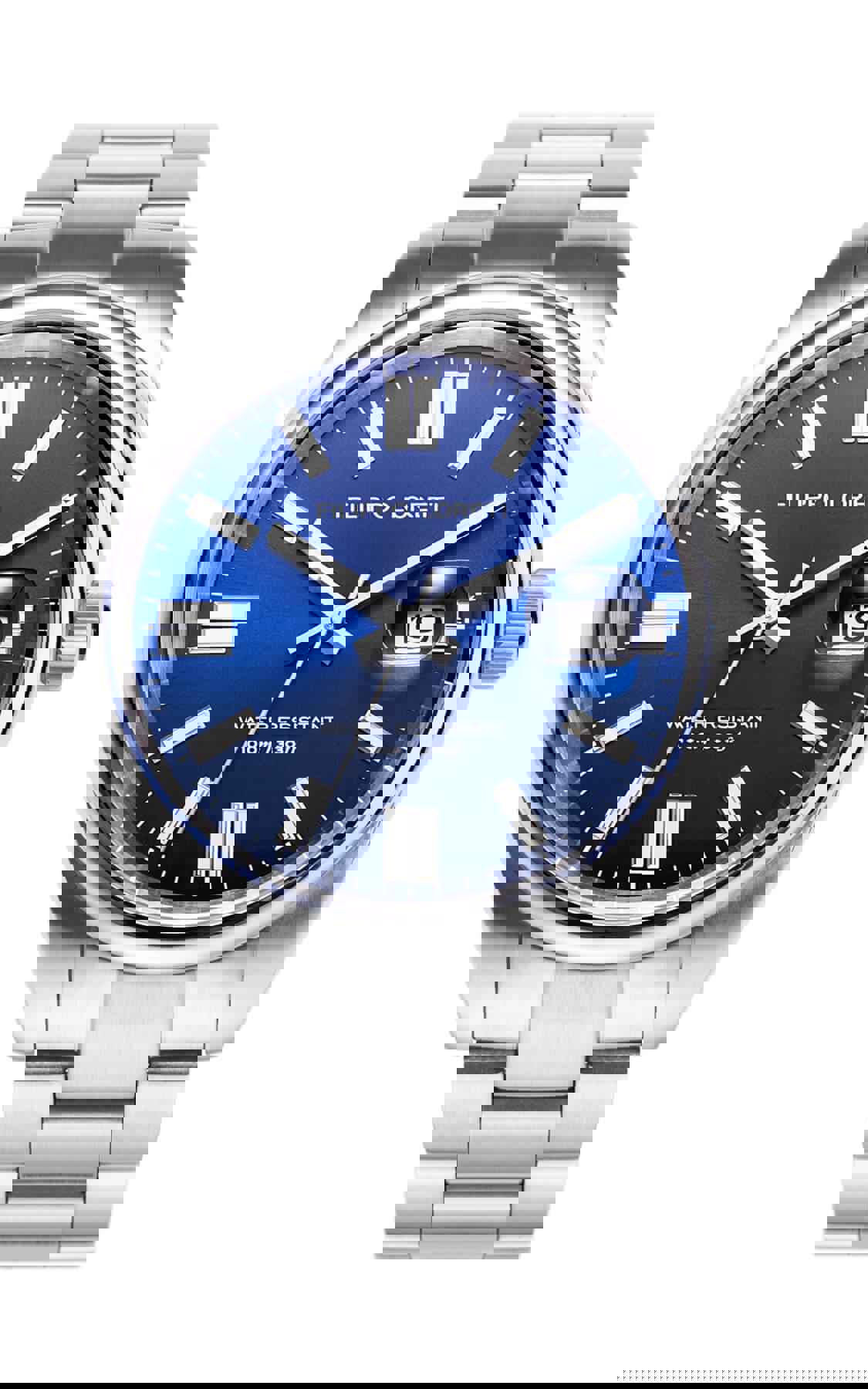 Attache Automatic Steel Blue Watch