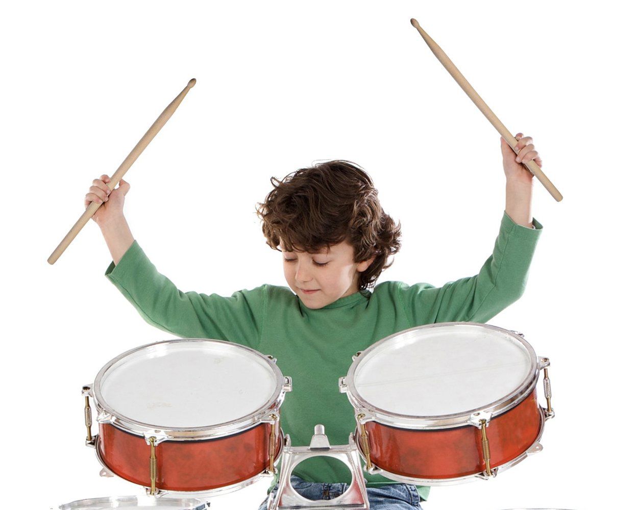 3 Pairs 5A Maple Wood Drum Sticks for Beginners and Professionals