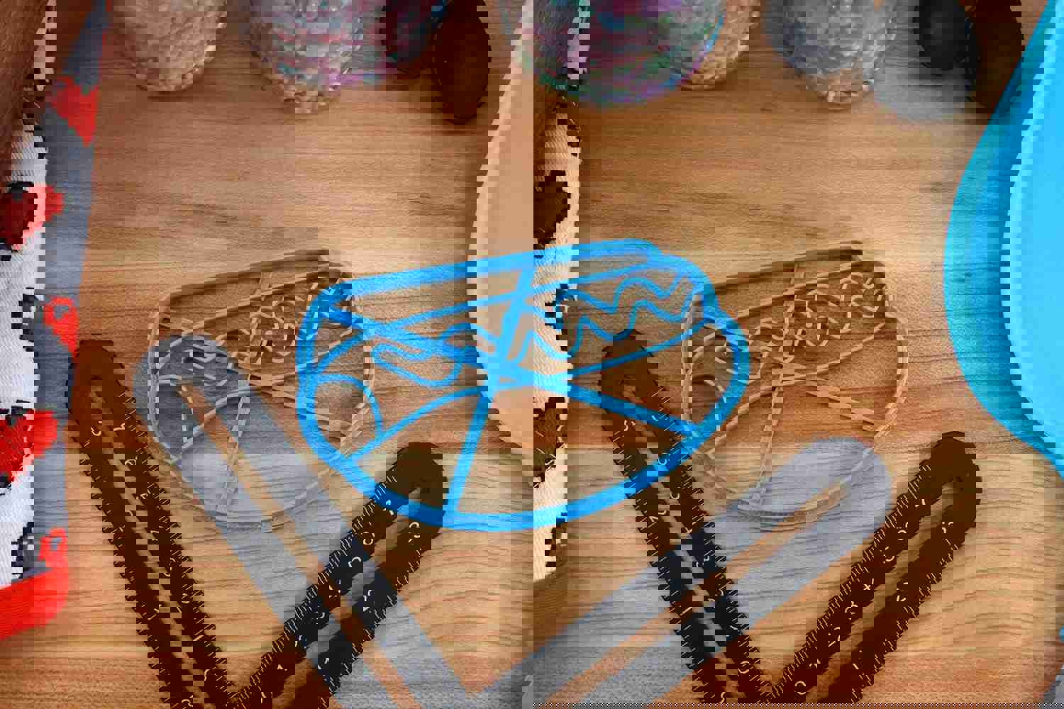 Picnic Food Cookie Cutters Set - Frankfurter, Ketchup Bottle, Mustard Bottle, Picnic Basket, Picnic Blanket