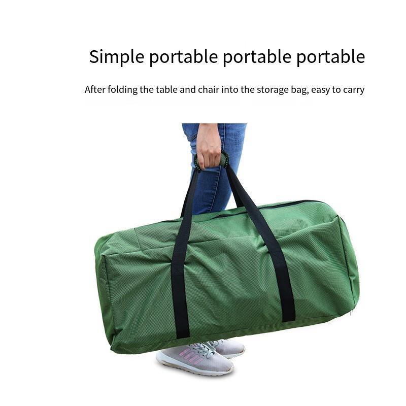 Outdoor Stall Portable Folding Table And Chair Set for 4 People - Ideal for Barbecue, Camping, and Travel