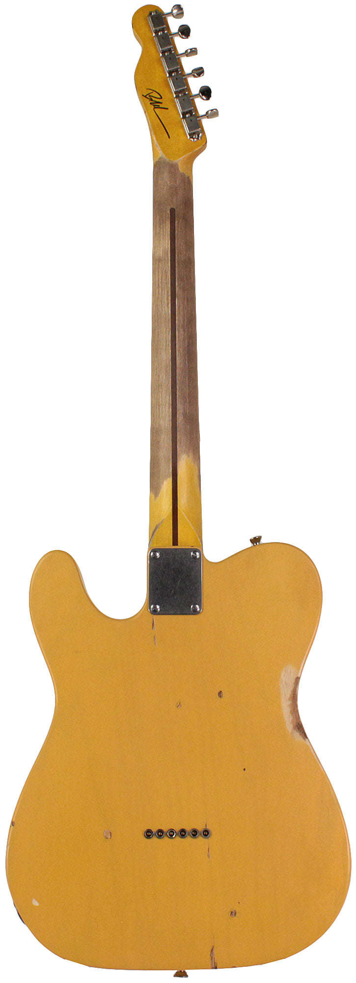 Nash T-52 Guitar, Butterscotch Blonde, Humbucker, Medium Aging