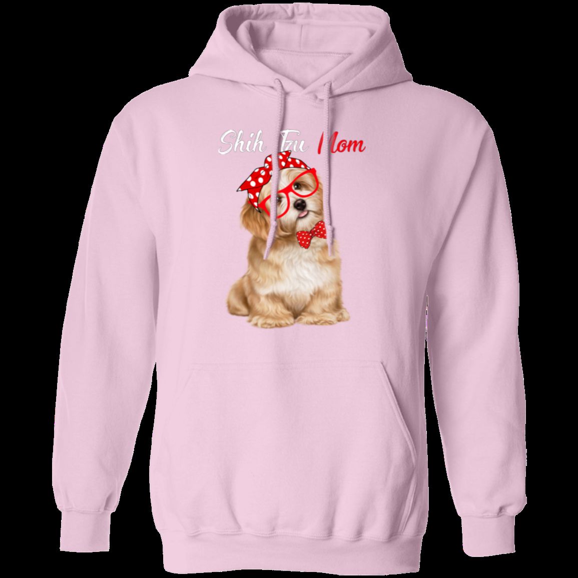 SHI TZU MOM LADIES Pullover Hoodie 8 oz