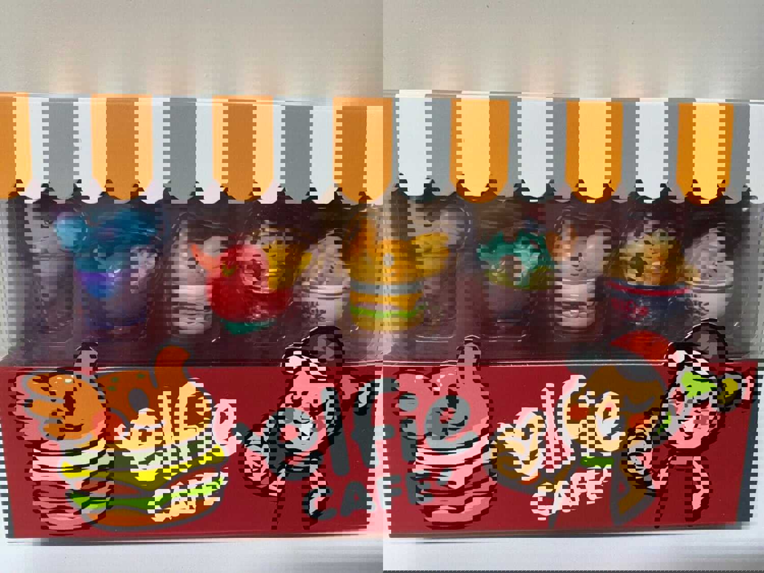 Unbox Elfie's Café Baby Elephant Set - Cute Character Figure Limited Model Toy