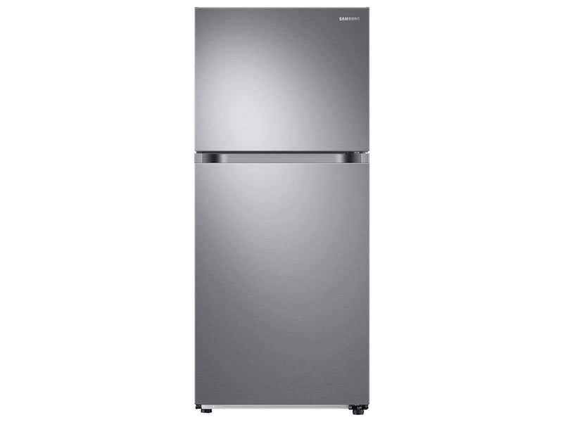 Samsung 18 cu. ft. Top Freezer Refrigerator with FlexZone and Ice Maker in Stainless Steel