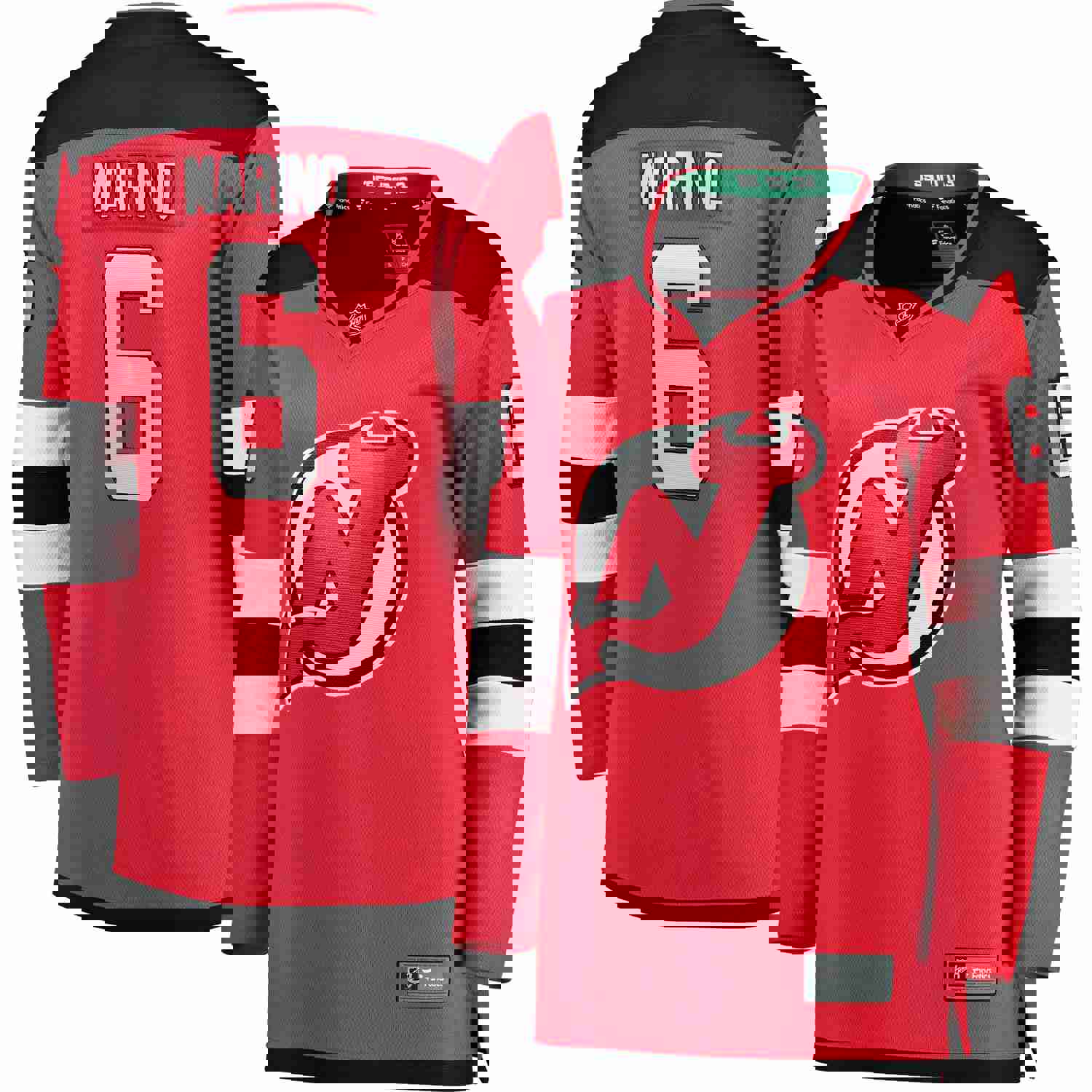 John Marino New Jersey Devils Fanatics Branded Women's Home Breakaway Player Jersey - Red