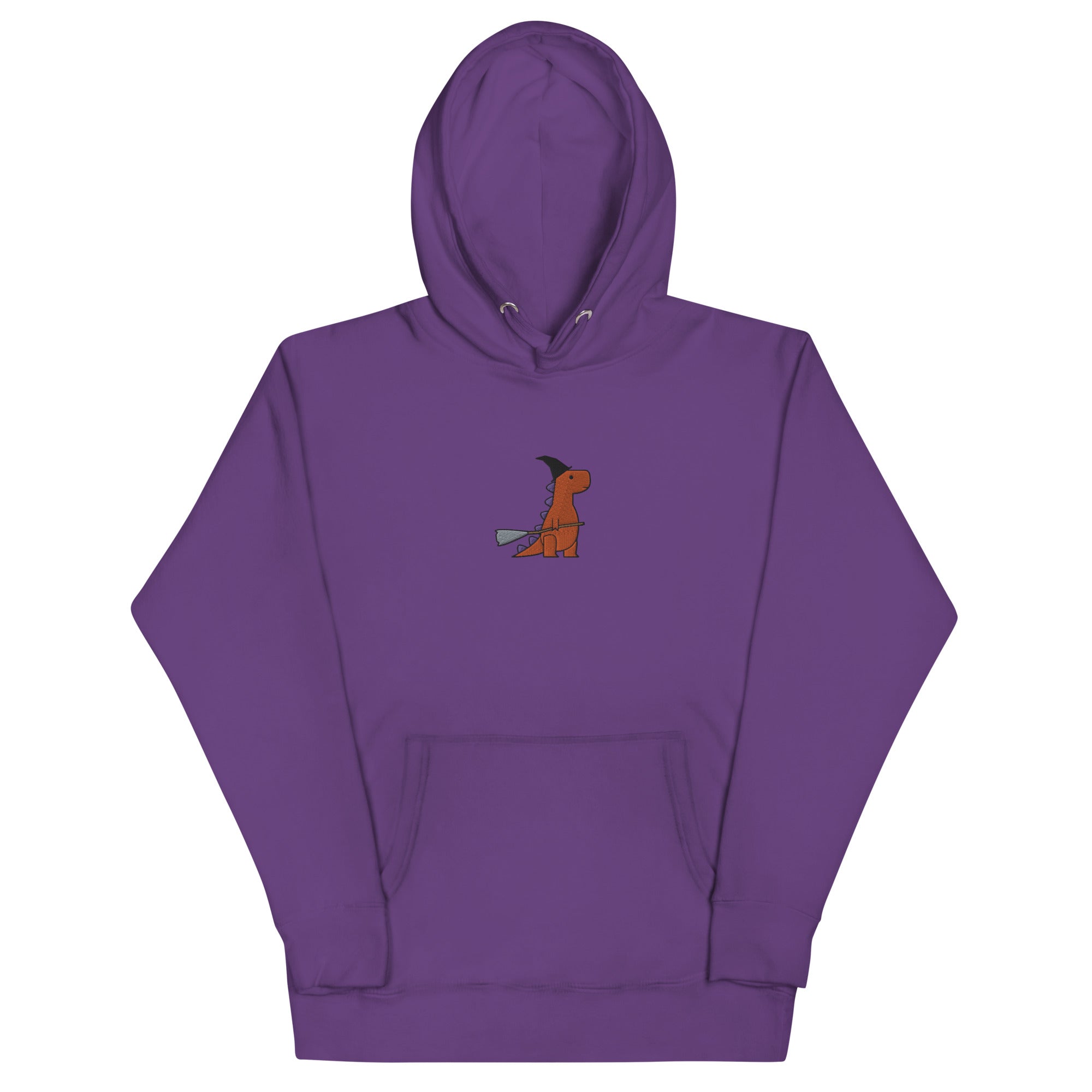 Witch T-Rex Embroidered Hoodie