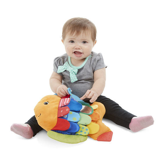 Melissa & Doug Flip Fish Baby Toy - Interactive Soft Toy for Early Development