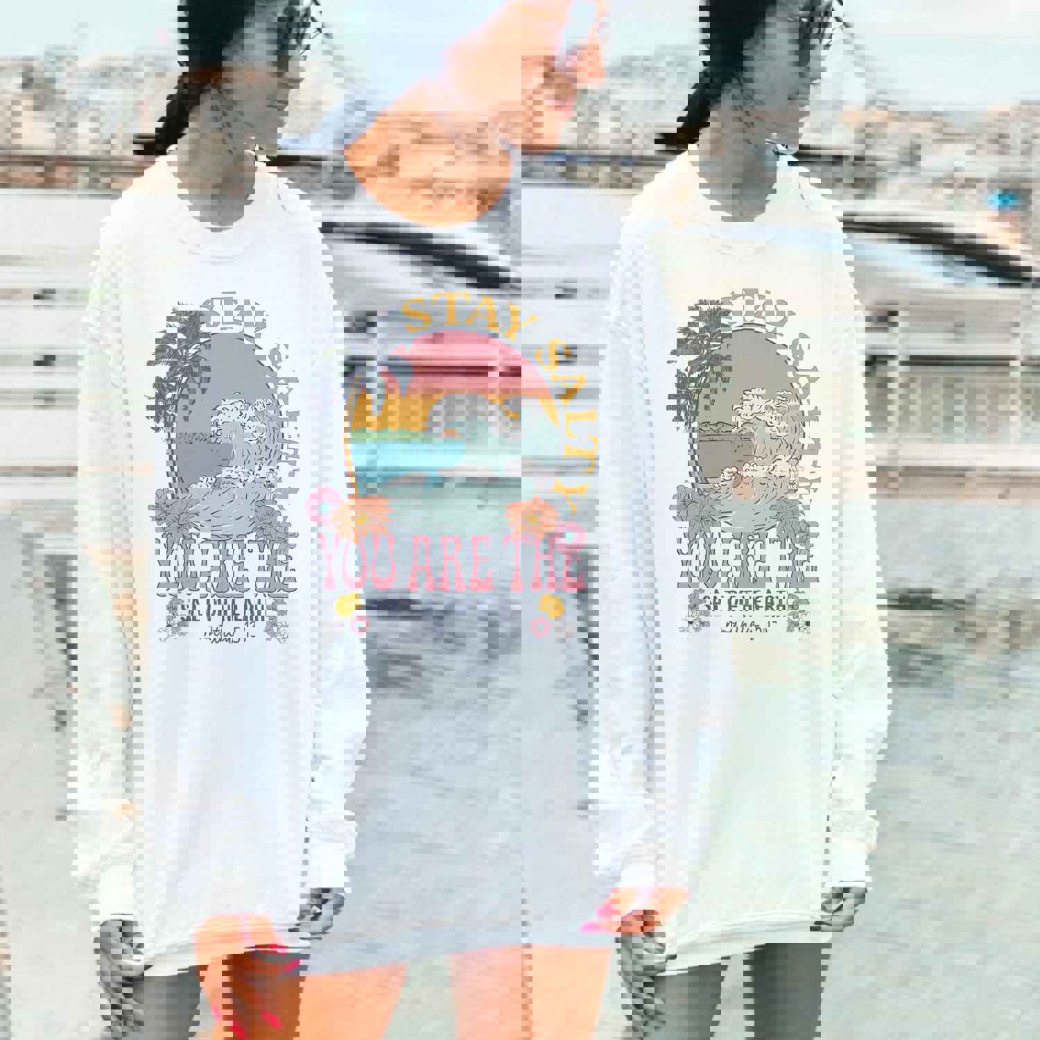 Stay Salty Bible Sweatshirt - Christian Faith Apparel