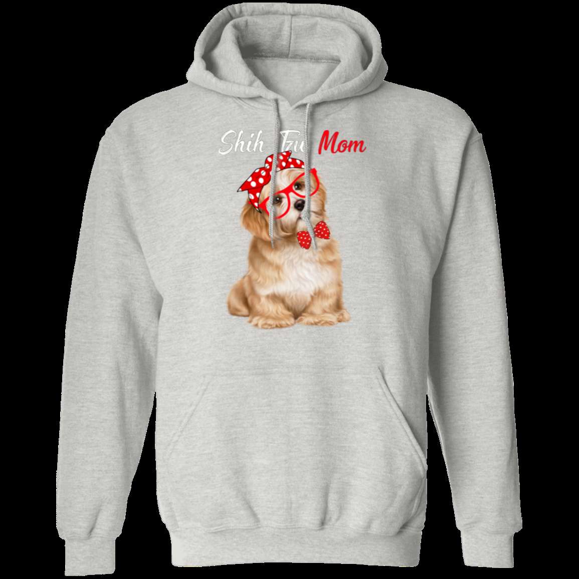 SHI TZU MOM LADIES Pullover Hoodie 8 oz