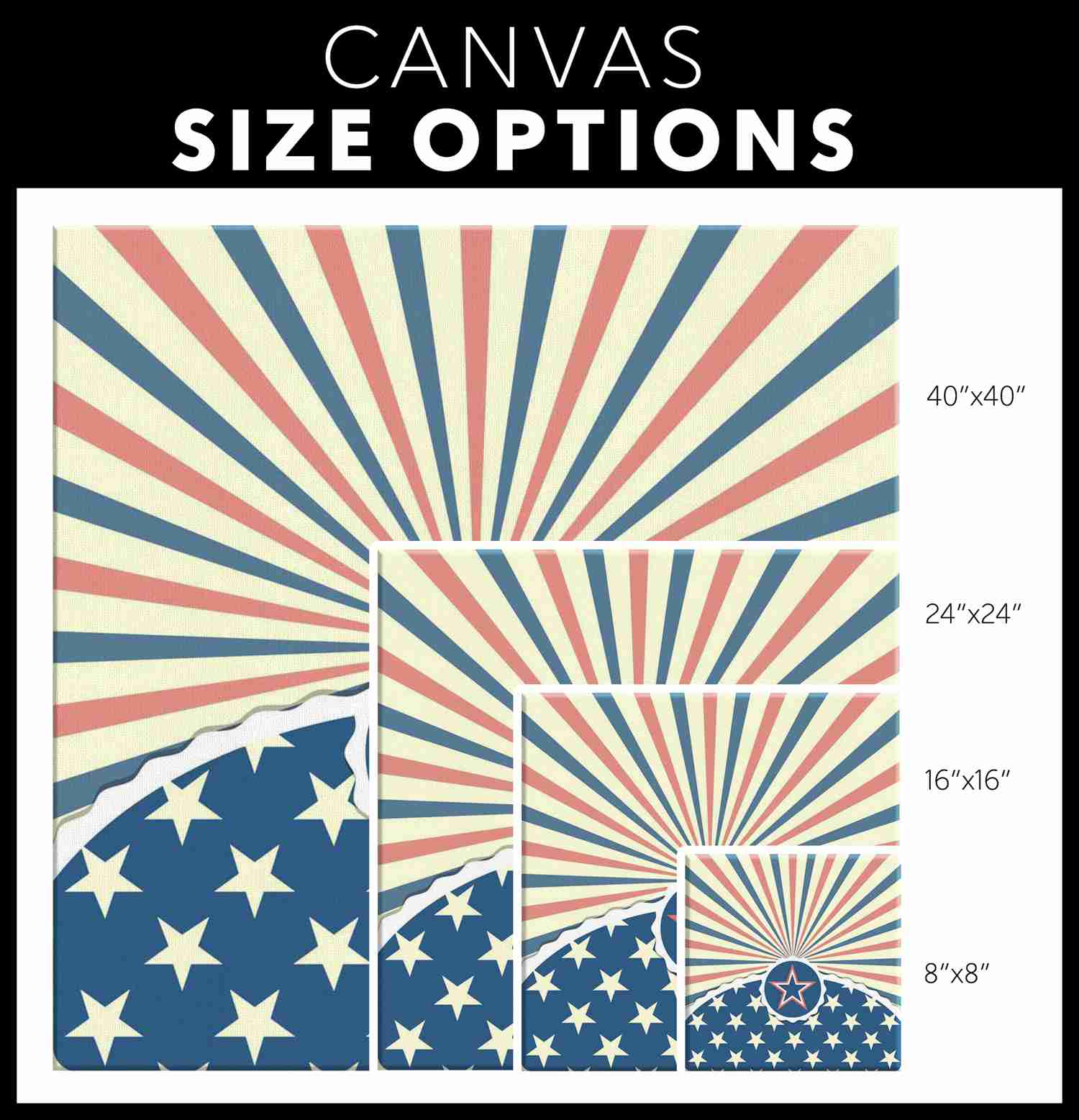 GRUNGE FLAG - CANVAS ART