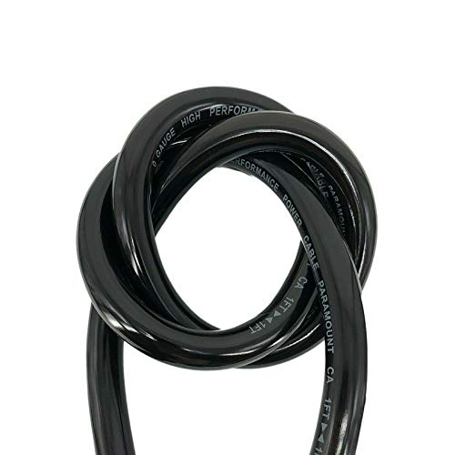 Audiotek 6000W 0 Gauge Car Audio Amplifier Installation Kit with 17ft Power Cable & Fuses