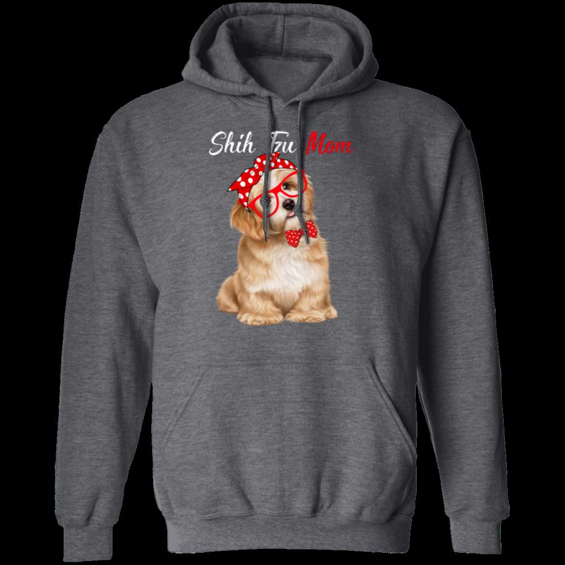 SHI TZU MOM LADIES Pullover Hoodie 8 oz